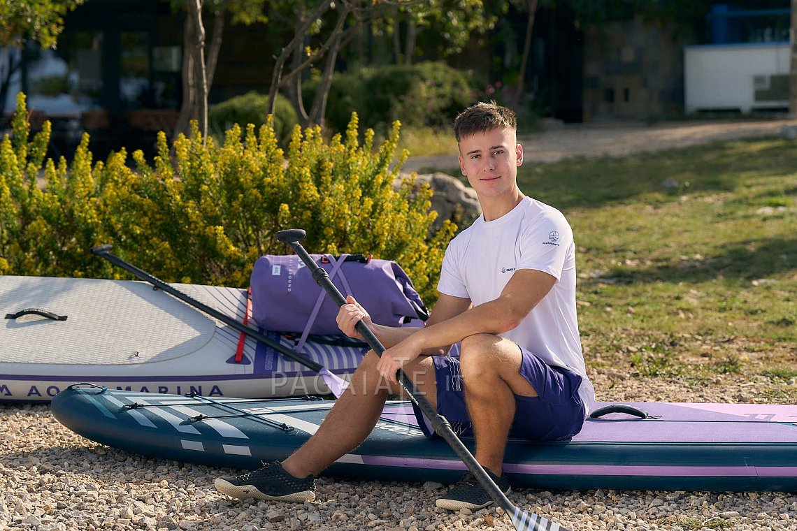 Outfit uomo 1 - viola - lycra krátký, Shorts MMA per sup