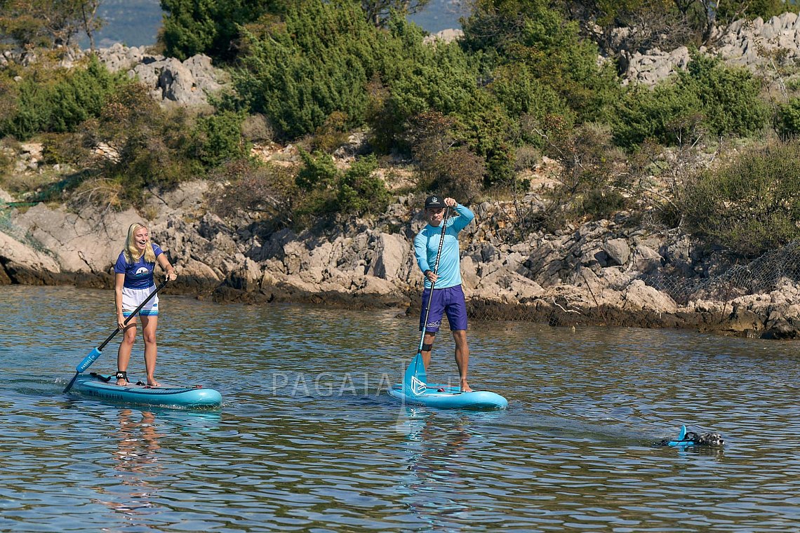 Outfit uomo 6 - turchese - manica lunga in lycra, Shorts MMA per sup