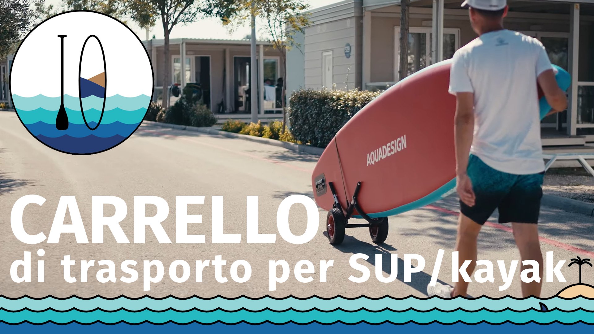 Recensione - carrello di trasporto per SUP o kayak