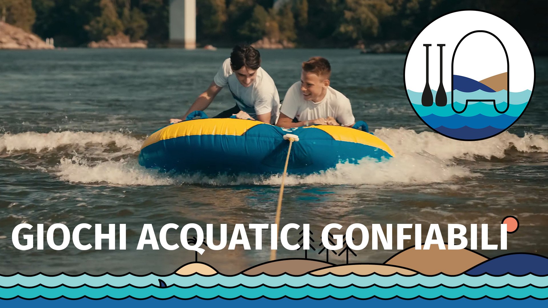 Come funzionano i gonfiabili da trainocon un motore da 20HP?