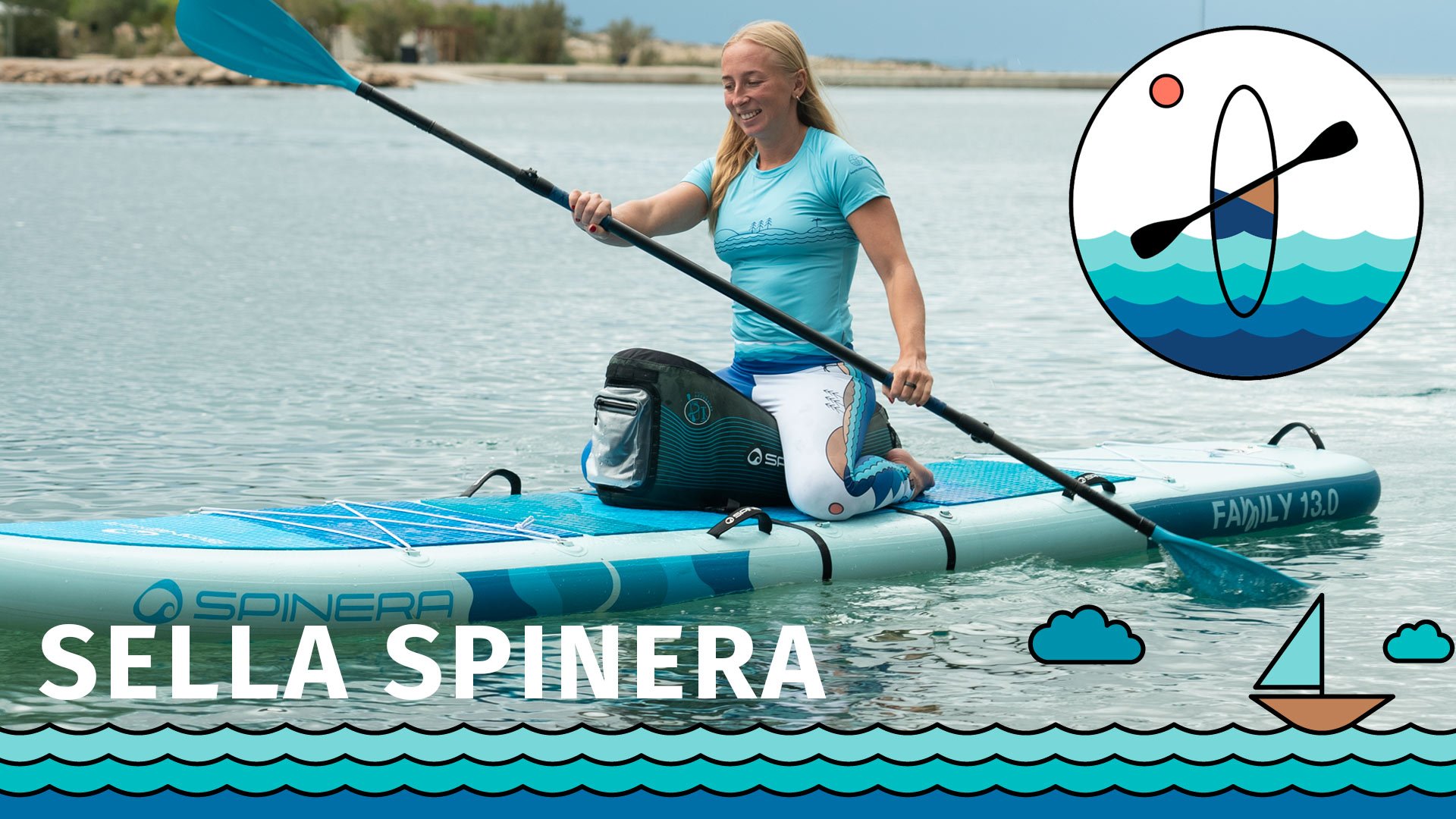 Sella SPINERA per SUP o kayak - NOVITA