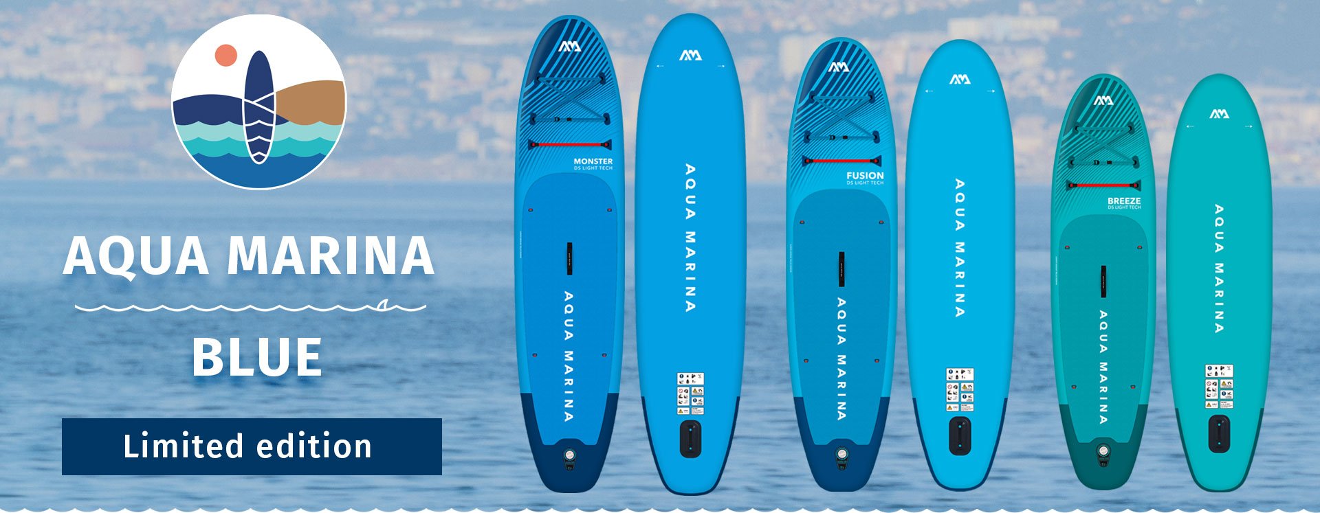 SUP gonfiabili - AQUA MARINA BLUE - Limited…