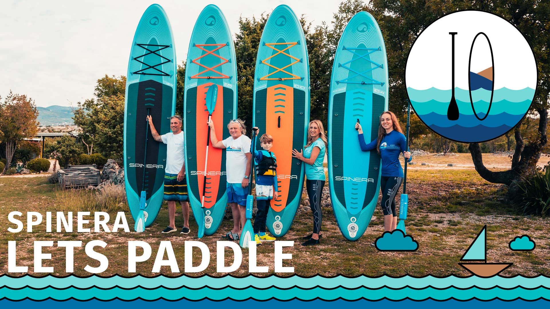 SUP SPINERA LETS PADDLE