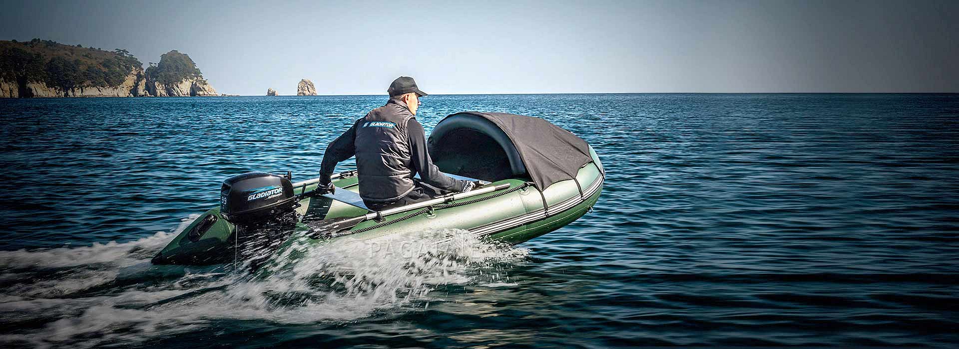 Jak si vybrat nafukovací člun a motor - elektrický nebo spalovací?