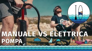 Pompa manuale versus pompa elettrica