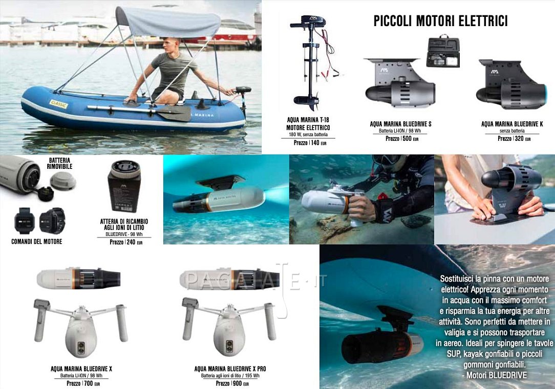 Catalogo di kayak, canoe, gommoni gonfiabili, motori da scaricare in PDF - PAGAIATE.IT - Pagaiate con noi!
