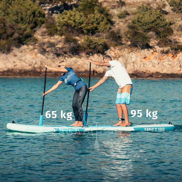 SUP SPINERA FAMILY 13 - per gli amanti della pedalata in coppia, multi persona