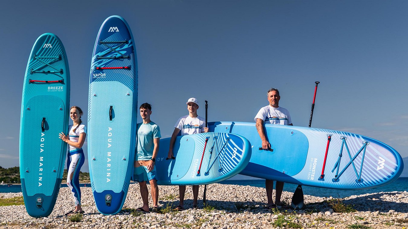 SUP GONFIABILI - AQUA MARINA - MODELLI 2026