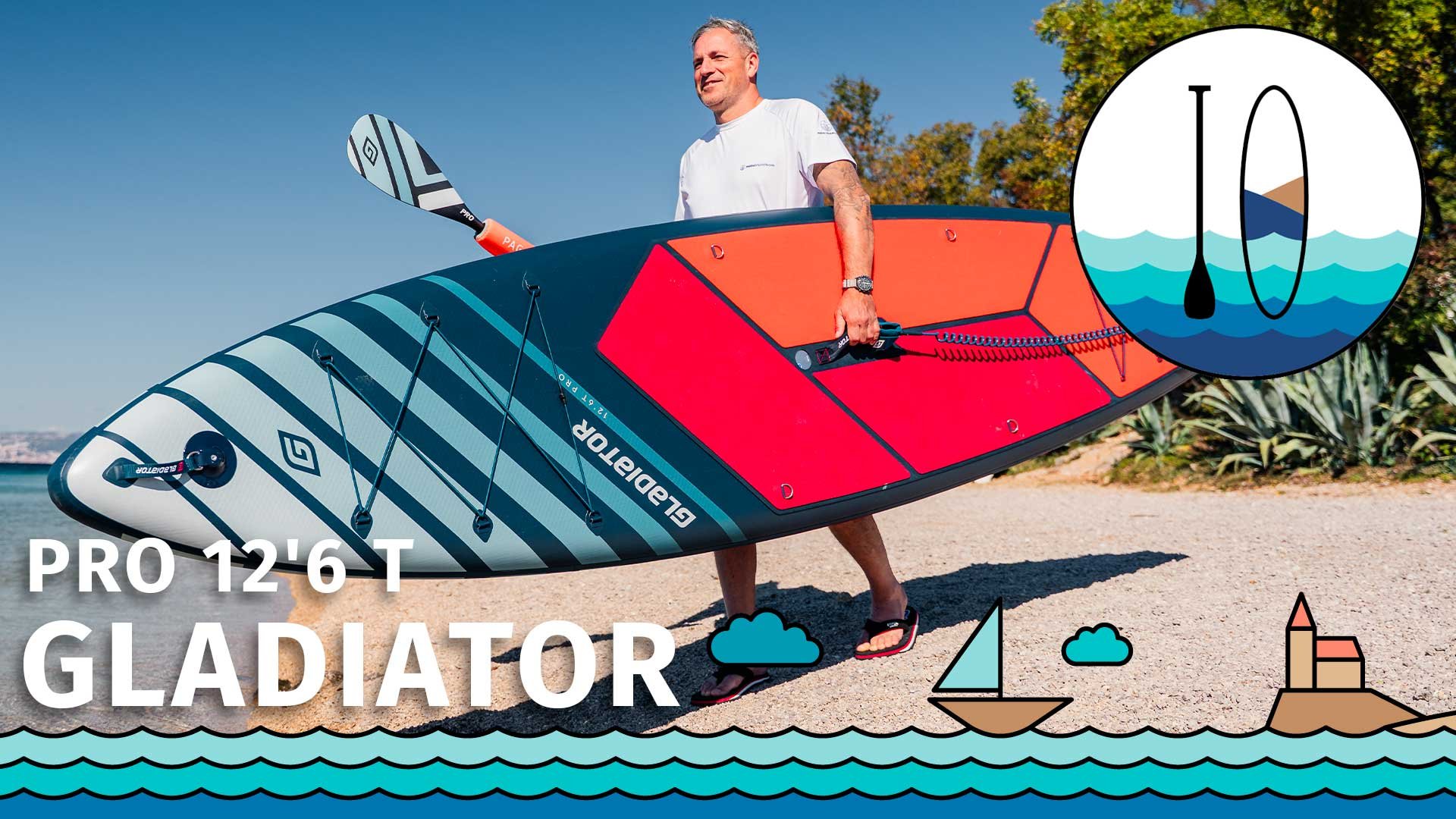 Recensione SUP GLADIATOR PRO 12'6 TOURING 2026