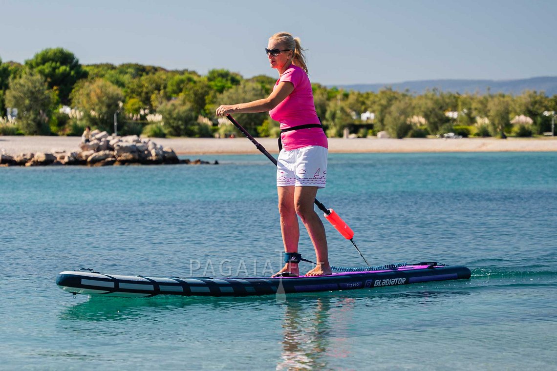 Outfit donna 9 – rosa – SUP gonfiabili GLADIATOR PRO, lycra, infradito COOL