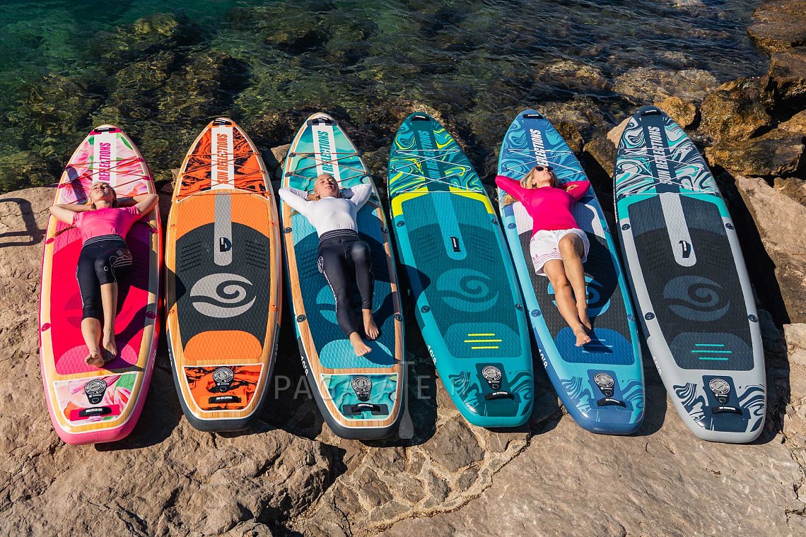 Outfit donna 10 – rosa – SUP gonfiabili GLADIATOR PRO, lycra, infradito COOL