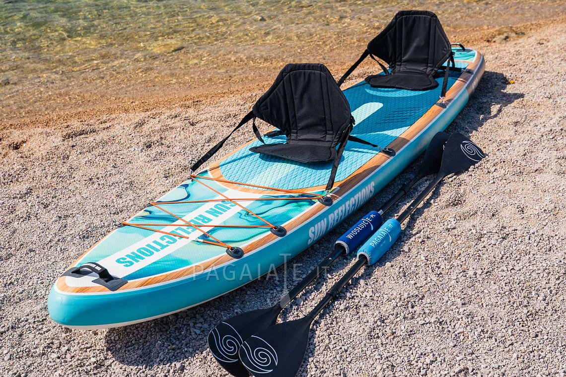 Outfit uomo 4 – verde neon – SUP gonfiabili GLADIATOR PRO, lycra, infradito COOL