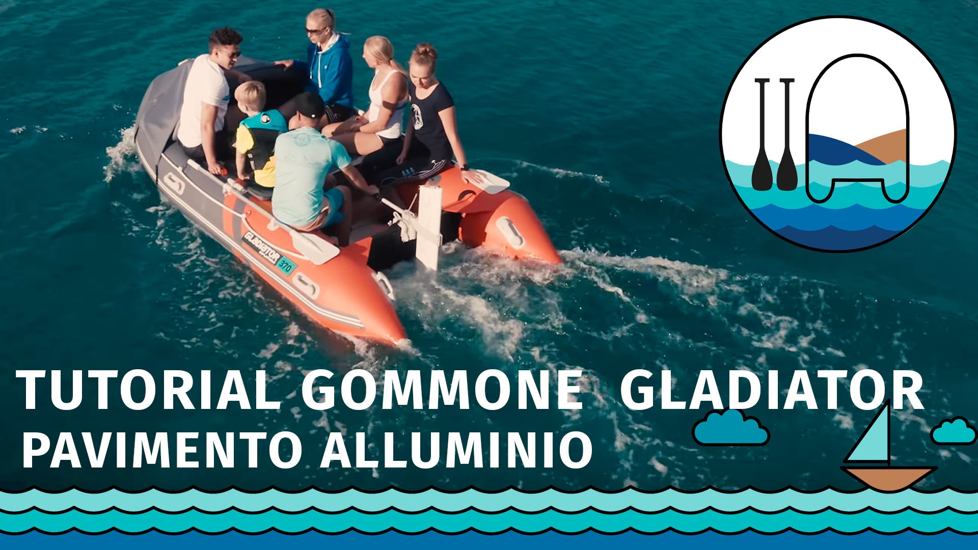 Video tutorial GLADIATOR CLASSIC, ACTIVE - fondo in alluminio