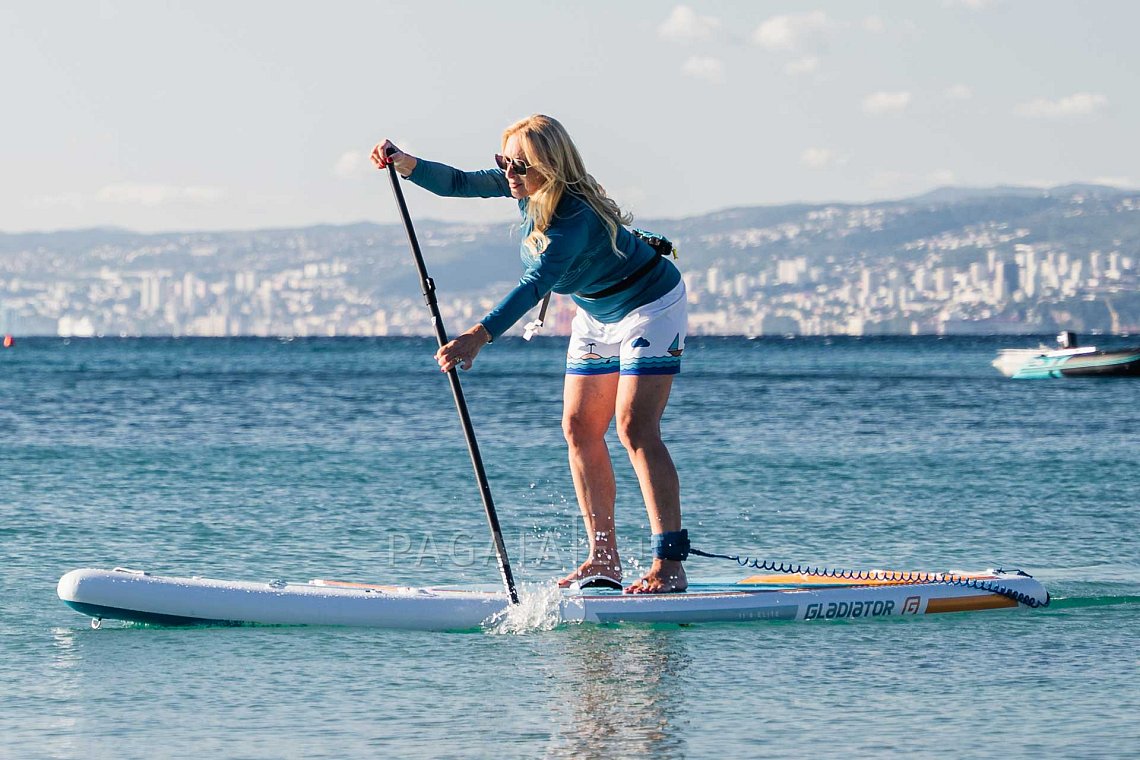 Outfit donna 10 – turchese – SUP GLADIATOR PRO, lycra, infradito COOL