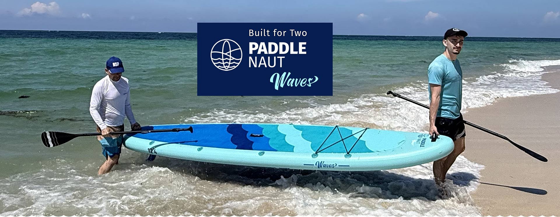 Paddleboardy PADDLENAUT - tři madla pro pohodlné přenášení.