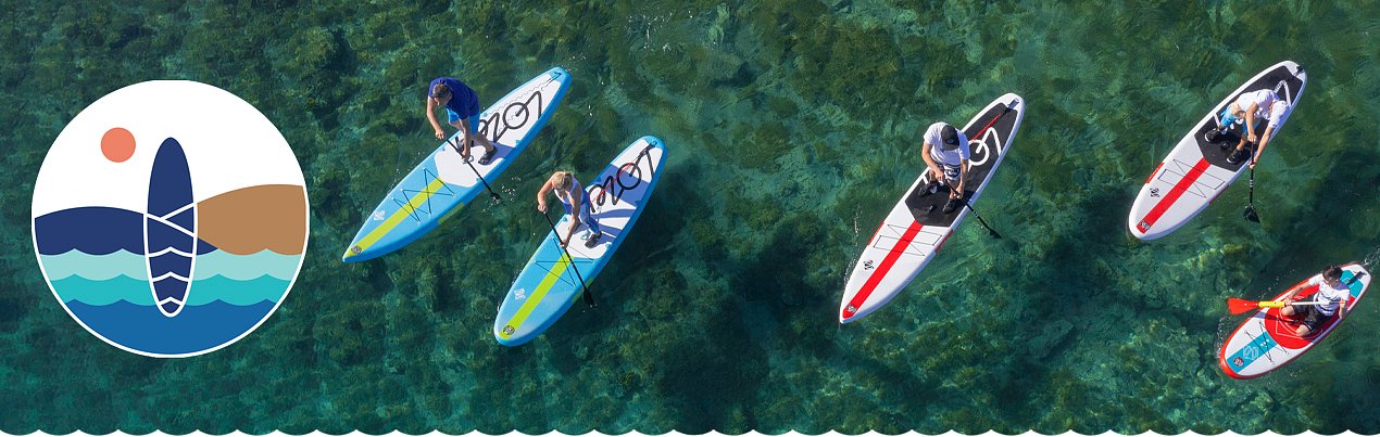 LOZEN - Nafukovací paddleboardy dle značky