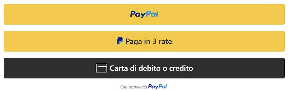 Spedizione e pagamento