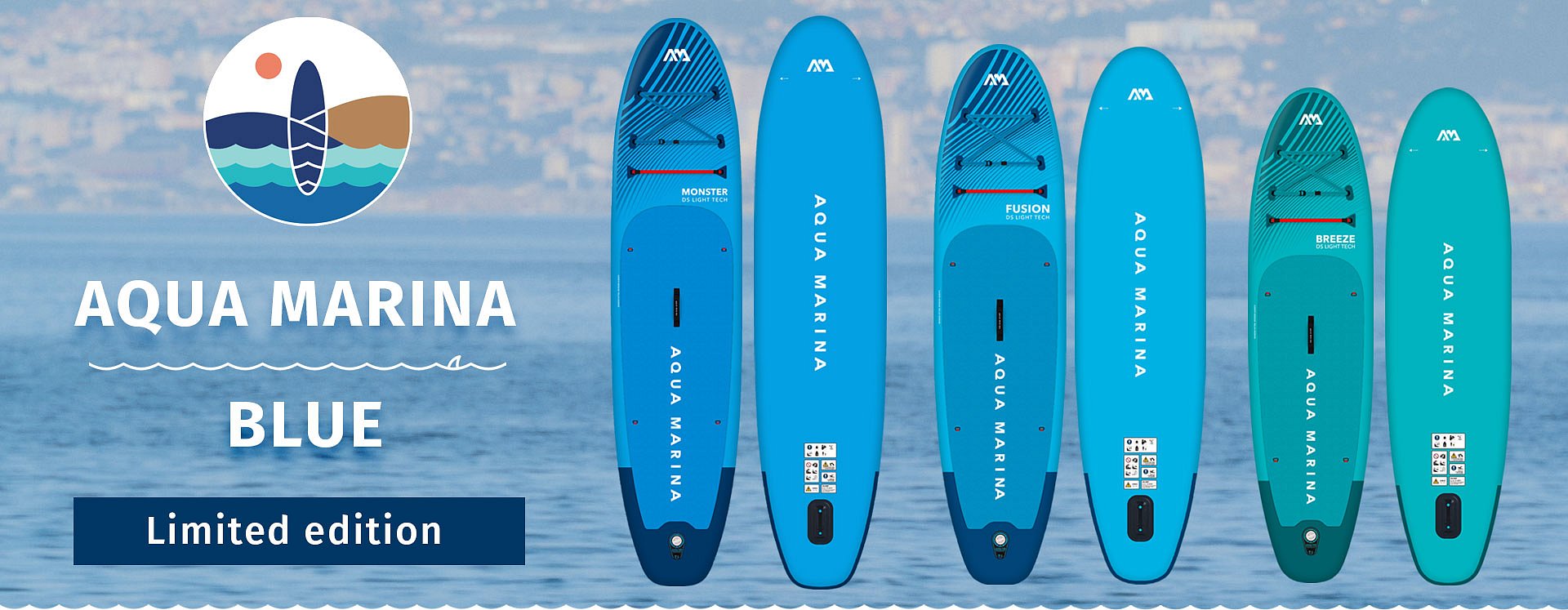 SUP gonfiabili - AQUA MARINA BLUE - Limited edition 2025
