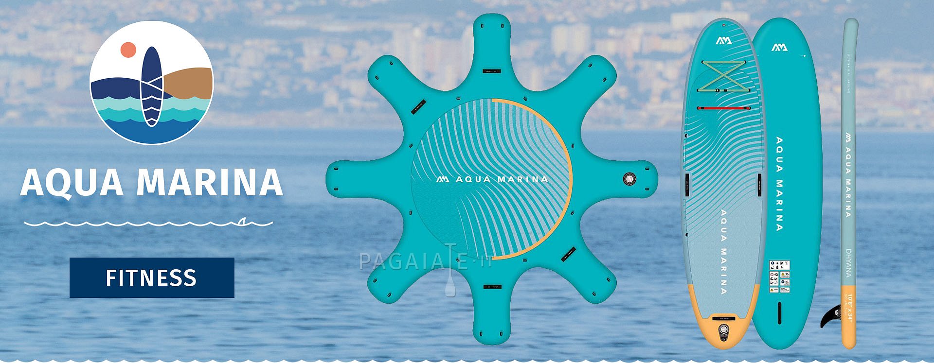 SUP gonfiabili - AQUA MARINA - FITNESS