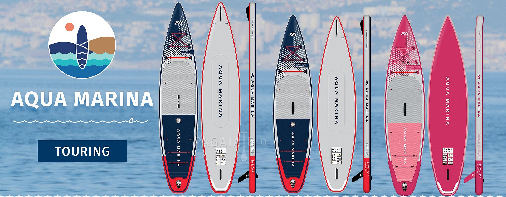 SUP gonfiabili - AQUA MARINA - TOURING
