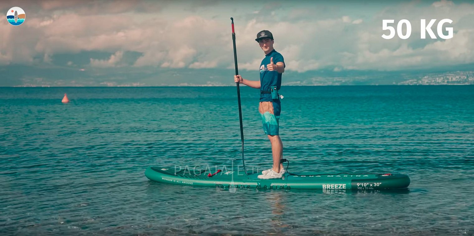 Recensione SUP gonfiabili AQUA MARINA BREEZE 2023