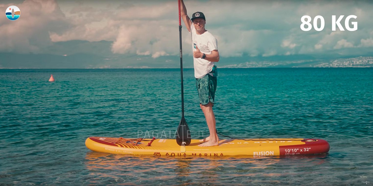 Recensione SUP gonfiabili AQUA MARINA FUSION 2023