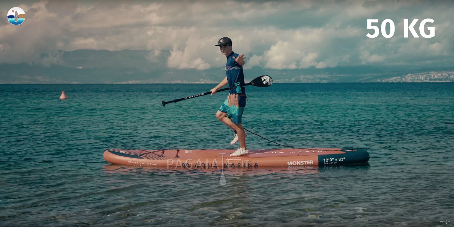 Recensione SUP gonfiabili AQUA MARINA MONSTER 2023