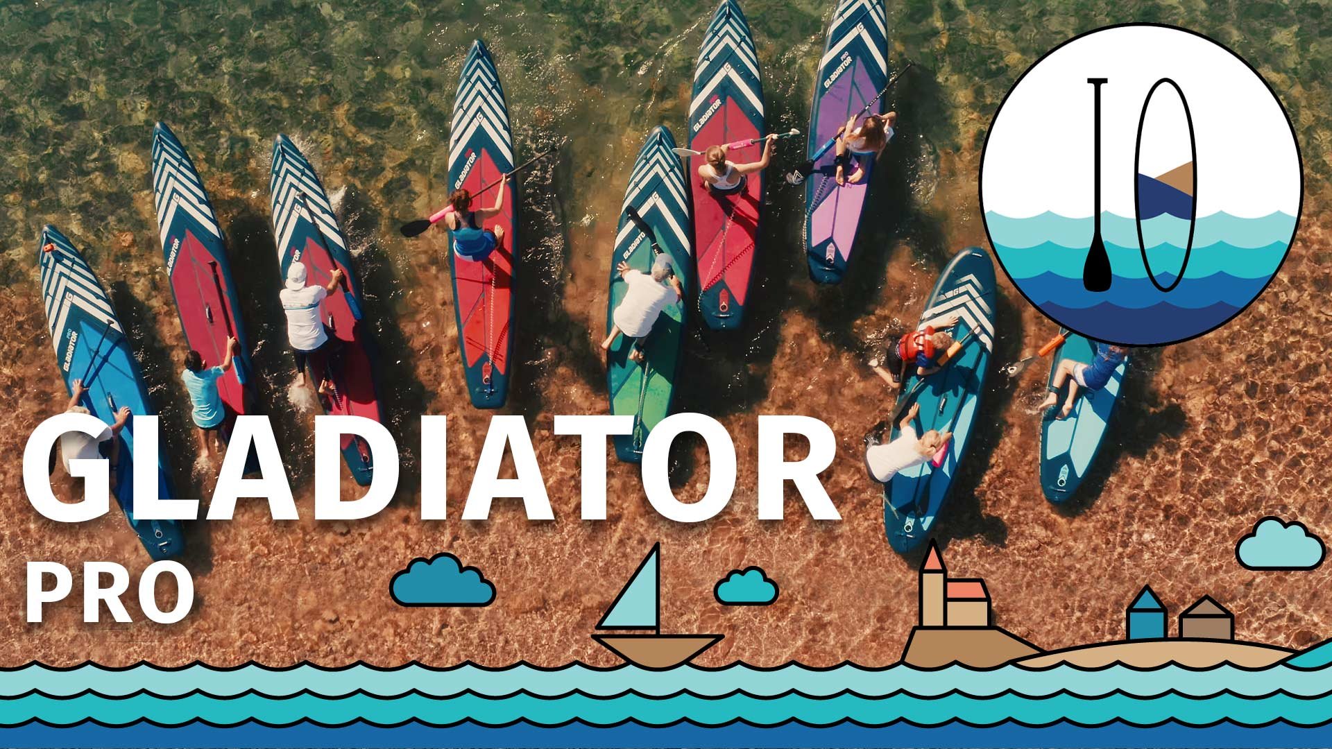 Recensione SUP gonfiabili GLADIATOR PRO