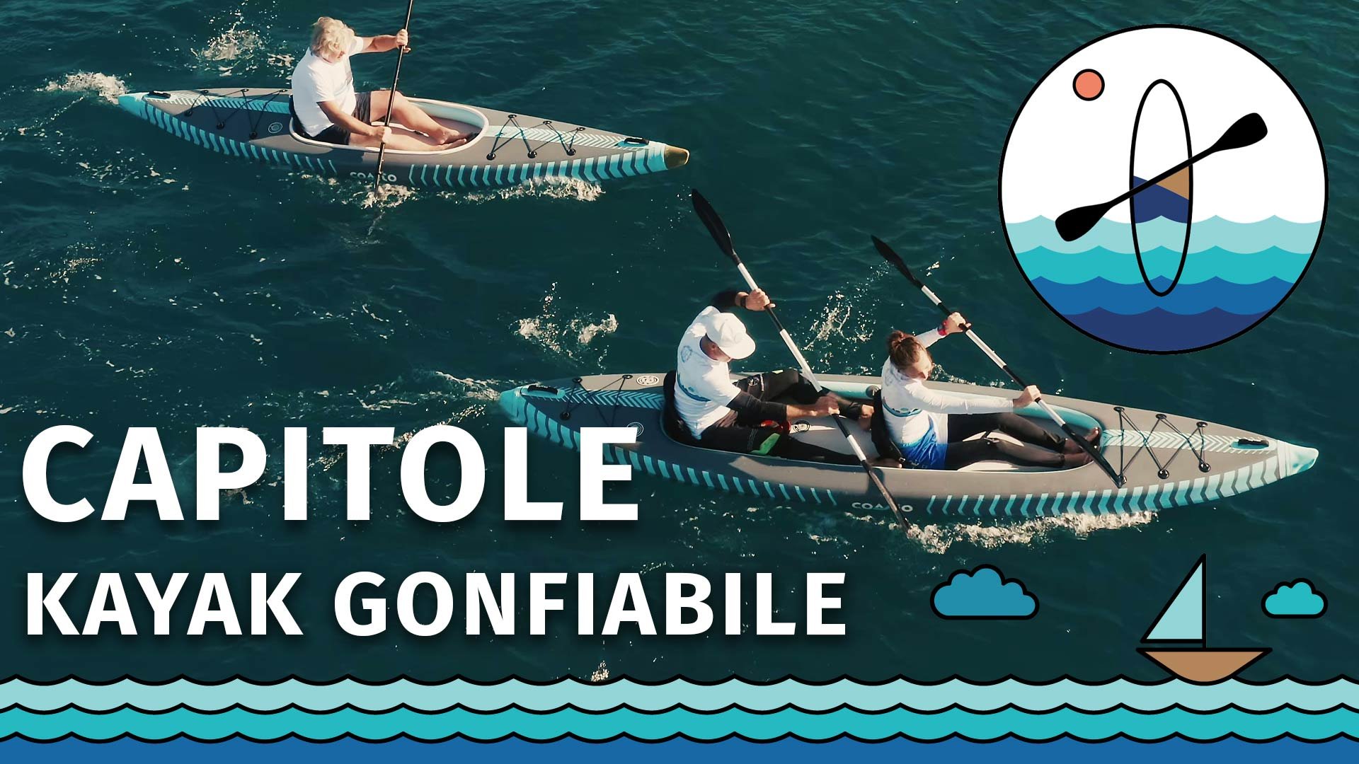 Recensione kayak gonfiabile COASTO CAPITOLE