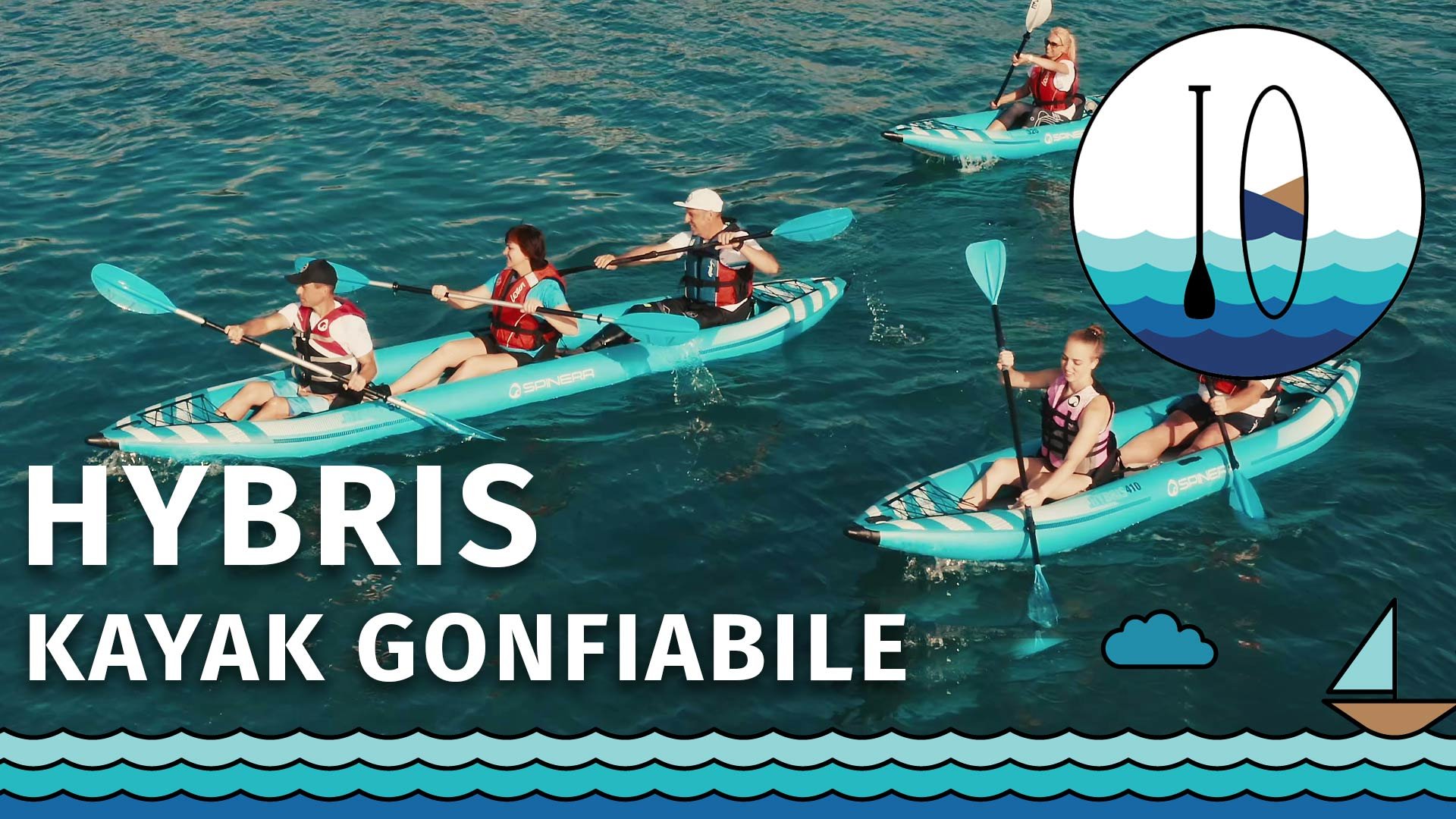 Recensione kayak gonfiabile SPINERA HYBRIS