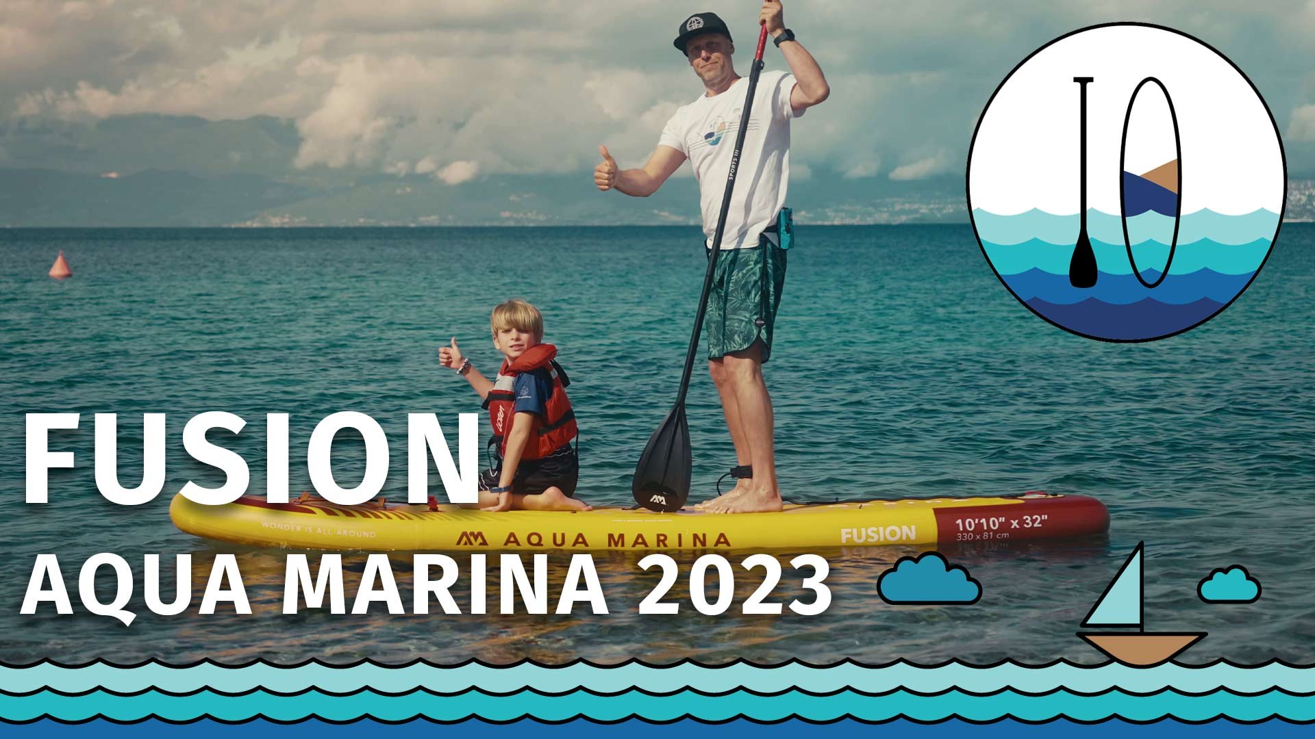 Recensione SUP gonfiabili AQUA MARINA FUSION 2023