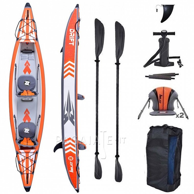 Kayak  ZRAY DRIFT - Kayak gonfiabile 2 posti