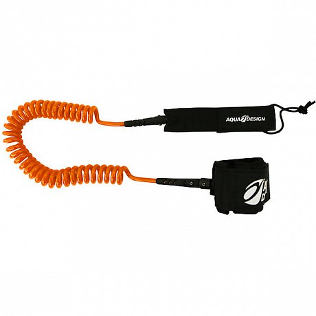 LEASH AQUADESIGN 10’ arancione per SUP gonfiabili