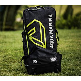 Zaino da trasporto AQUA MARINA LUGGAGE BAG 90l con le ruote per SUP gonfiabili