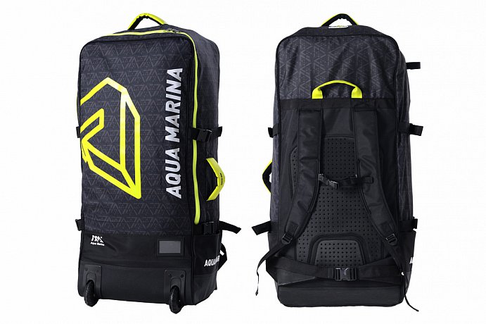 Zaino da trasporto AQUA MARINA LUGGAGE BAG 90l con le ruote per SUP gonfiabili