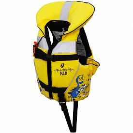 Giubbotto di salvataggio AQUADESIGN Piko giallo 100N - per bimbi