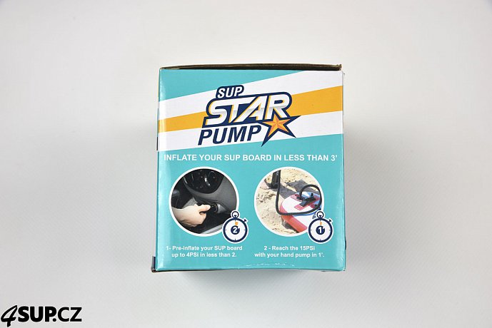 Pompa elettrica STAR REVOLUTION fino a 4PSI per SUP gonfiabili