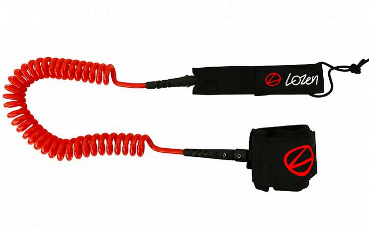 LEASH LOZEN 10' rosso per SUP gonfiabili