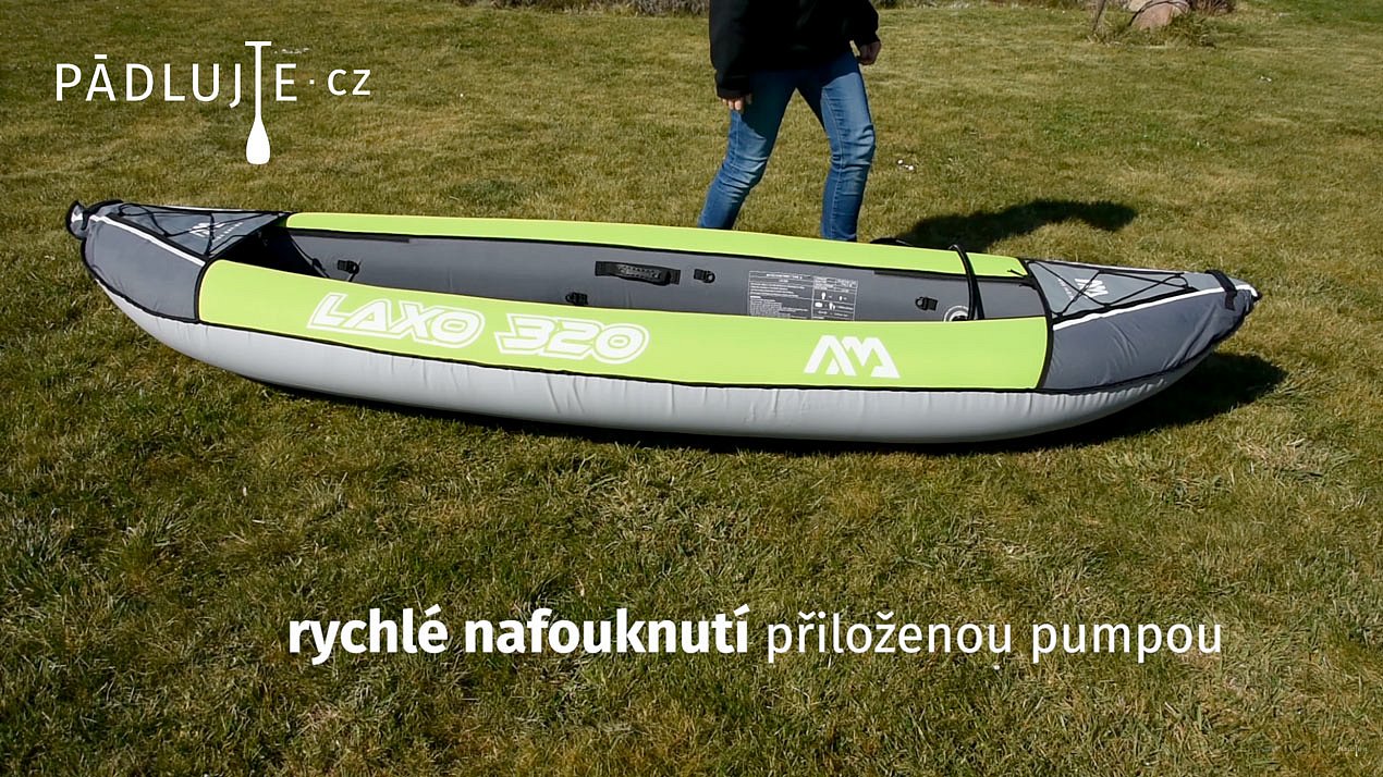 Nafukovací kajak AQUA MARINA LAXO 320 dvoumístný