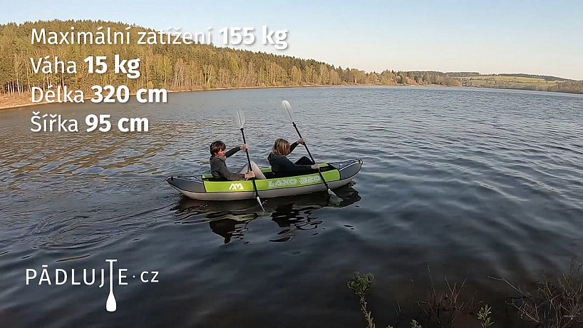 Kayak AQUA MARINA LAXO 320 - Kayak gonfiabile 2 posti 2021