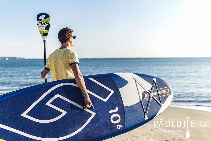 Pagaia GLADIATOR Carbon Shaft telescopica in 3 sezioni per SUP gonfiabili