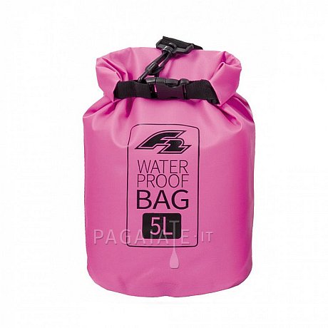 Sacca impermeabile F2 Lagoon 5l rosa per SUP