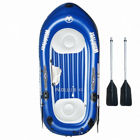 Gommone gonfiabile AQUA MARINA Wildriver blue + MOTORE AQUA MARINA T-18