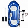 Gommone gonfiabile AQUA MARINA Wildriver blue + MOTORE AQUA MARINA T-18