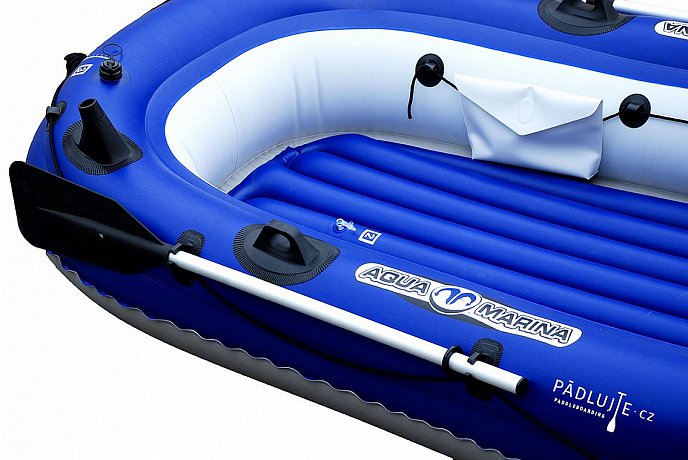 Gommone gonfiabile AQUA MARINA Wildriver blue + MOTORE AQUA MARINA T-18