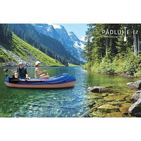 Gommone gonfiabile AQUA MARINA Wildriver blue + MOTORE AQUA MARINA T-18