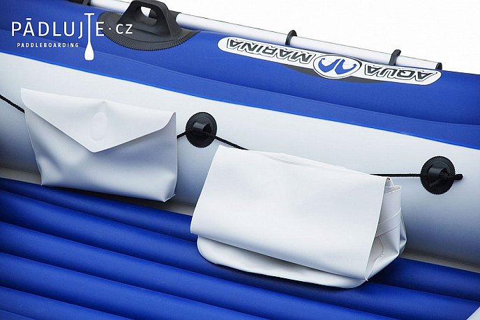 Gommone gonfiabile AQUA MARINA Wildriver blue + MOTORE AQUA MARINA T-18