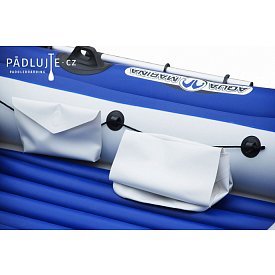 Gommone gonfiabile AQUA MARINA Wildriver blue + MOTORE AQUA MARINA T-18