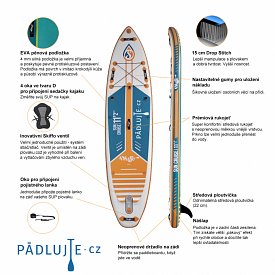 SUP SKIFFO SUN CRUISE 11'2 - SUP gonfiabile