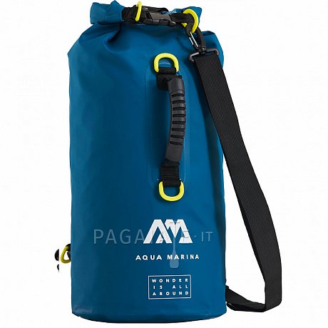 Sacca Impermeabile 20L Con Tracolla – Dry Bag Per Kayak, Nuoto, Spiaggia, Multicolore